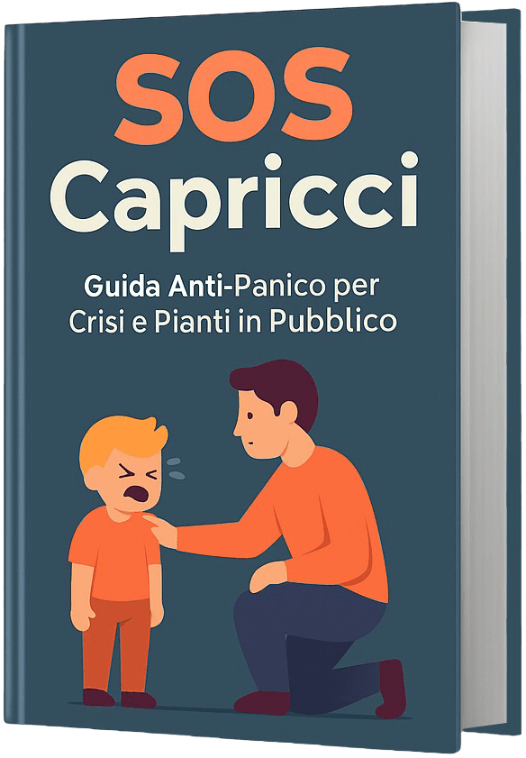 Genitore calmo che gestisce una crisi